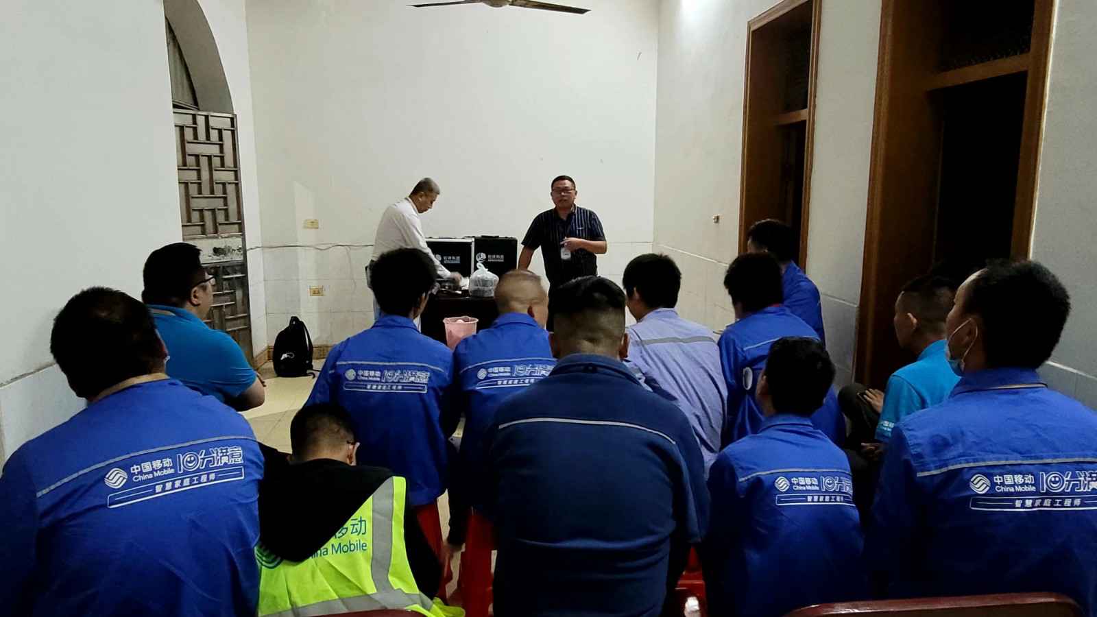 福州健铭房地产投资咨询有限公司为中移铁通有限公司安全用电培训